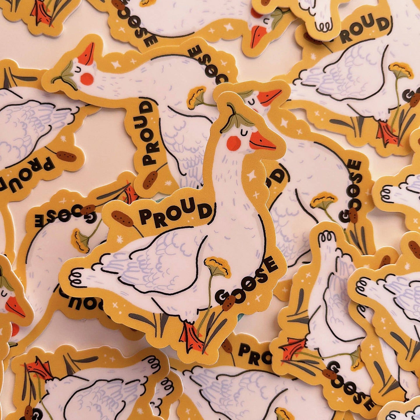 Proud Goose Vinyl Sticker