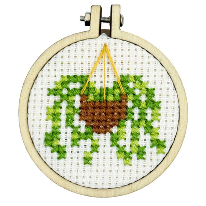 Rooting for You! Mini Matchbox Cross Stitch Kit