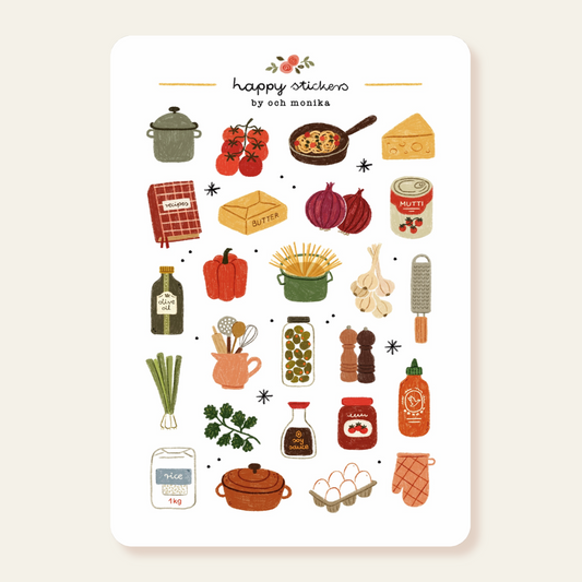 Home Cooking - Sticker Sheet