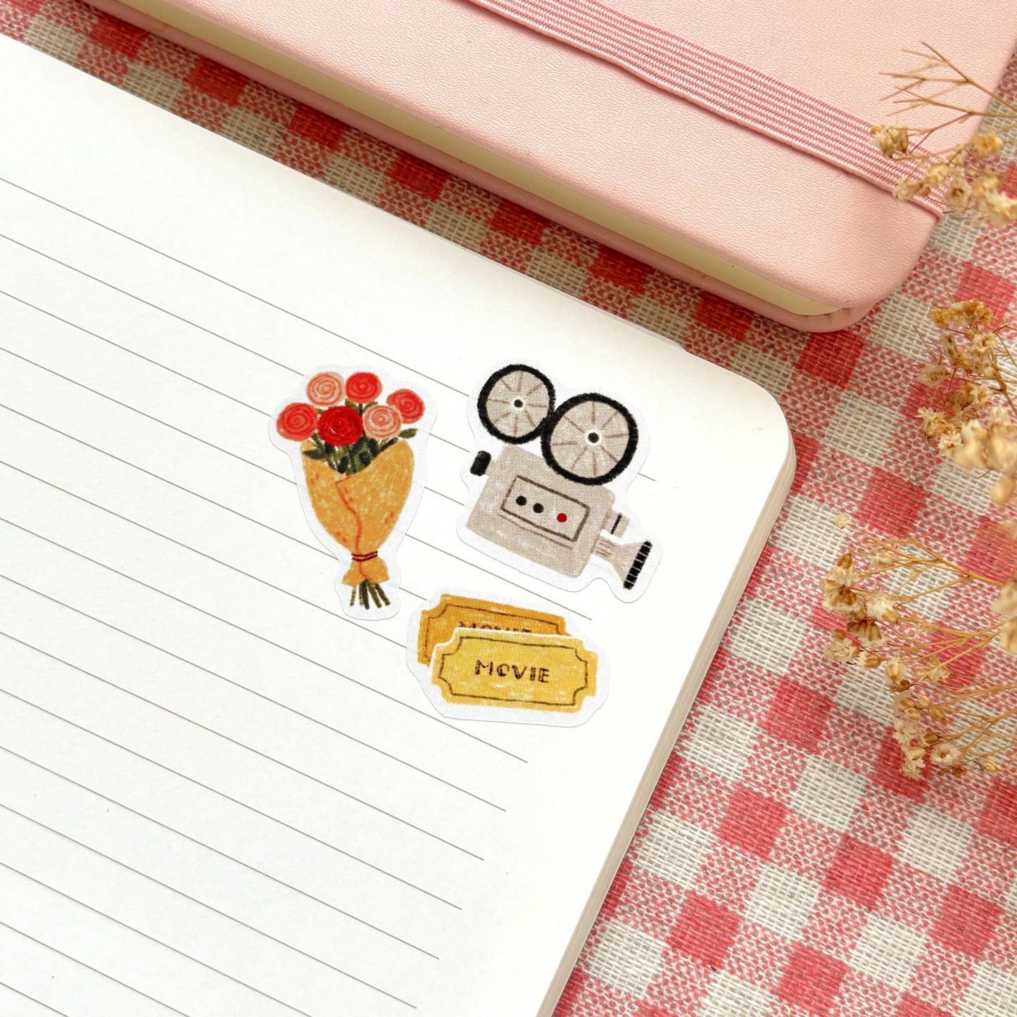 Movie Date - Sticker Sheet