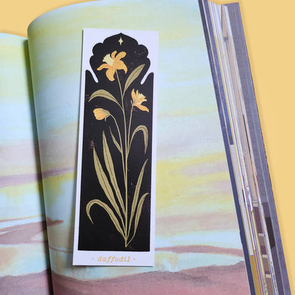 March Birth Flower -  Daffodil Bookmark