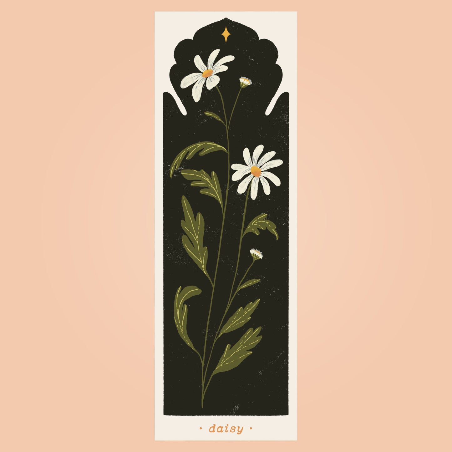 April Birth flower - Daisy Bookmark