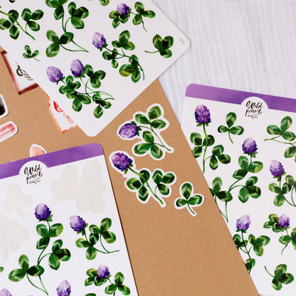 Clovers Sticker Sheet