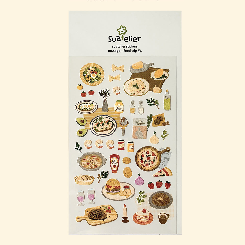 Deco Stickers - Food Trip #1
