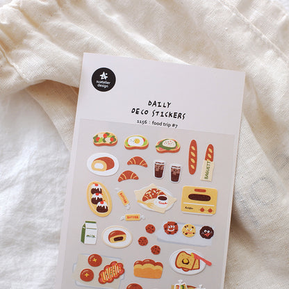 Deco Stickers - Food Trip #7