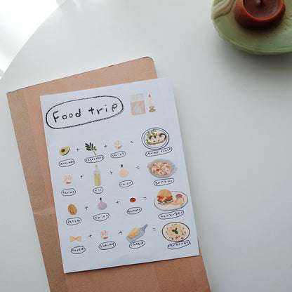 Deco Stickers - Food Trip #1
