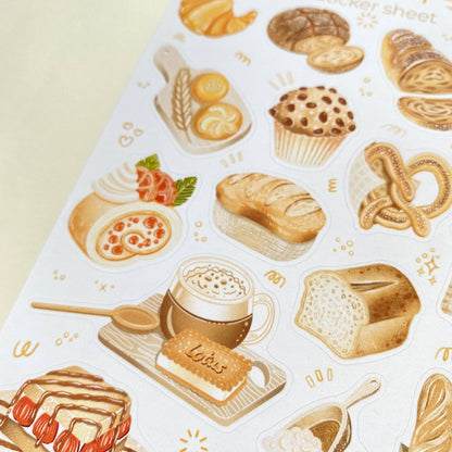 Sticker Sheet - Bakery