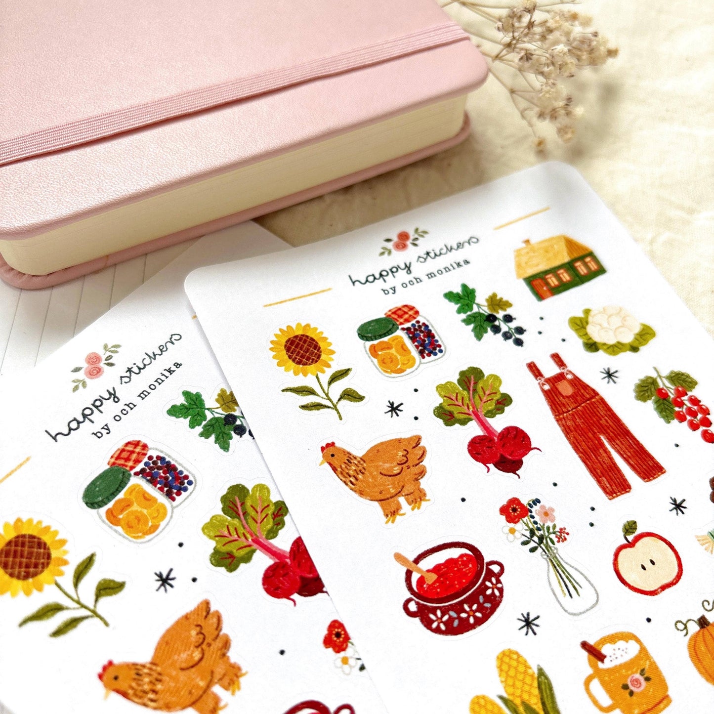 Harvest Time - Sticker Sheet