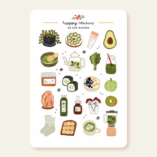 Fresh Green - Sticker Sheet