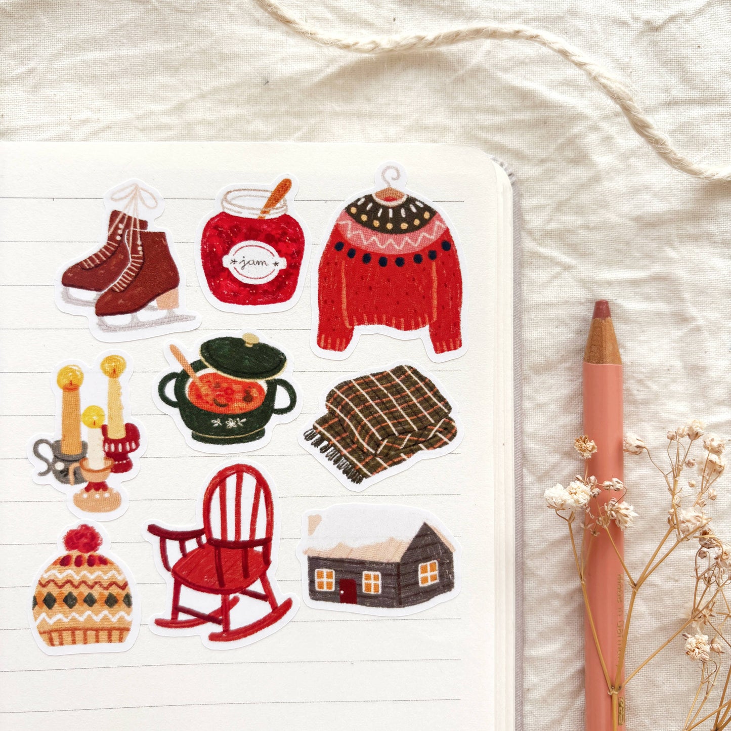Slow Winter - Sticker Sheet