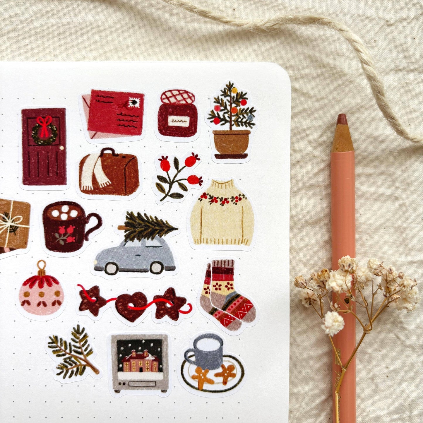 Coming Home For Christmas - Sticker Sheet
