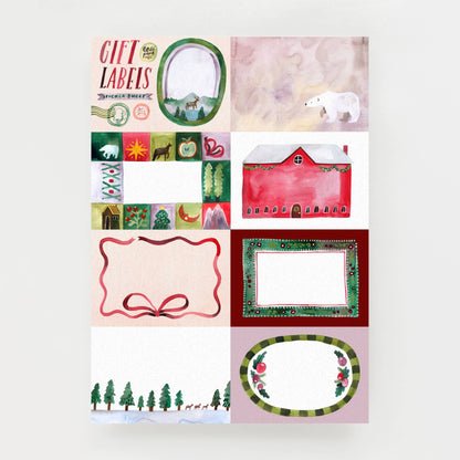 Christmas Labels Sticker sheet