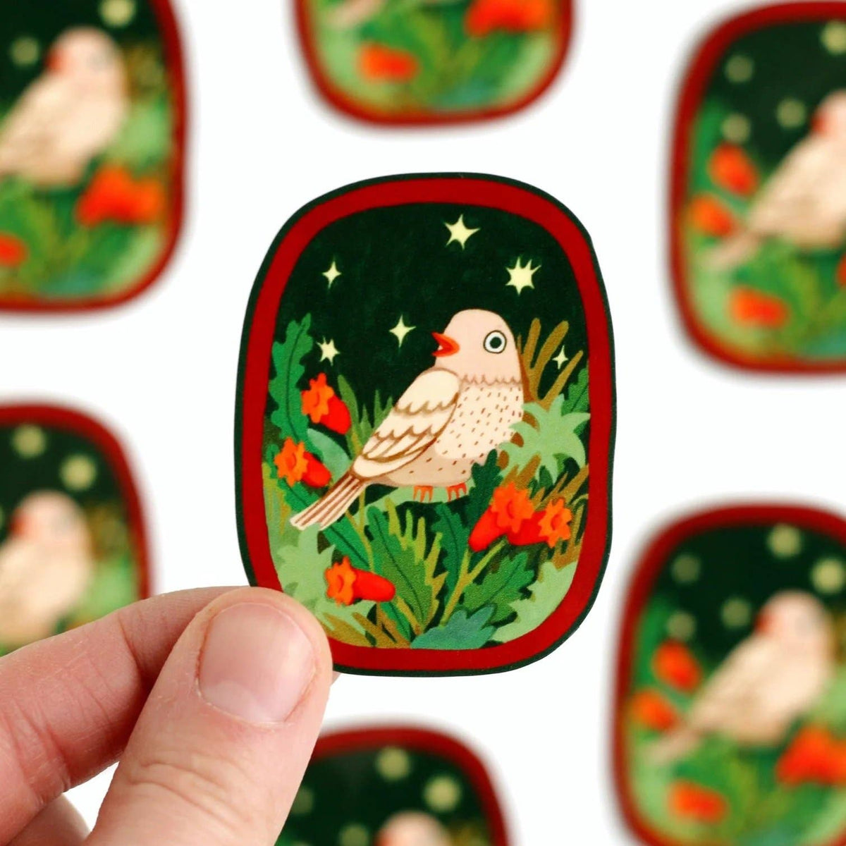 Songbird Vinyl Sticker