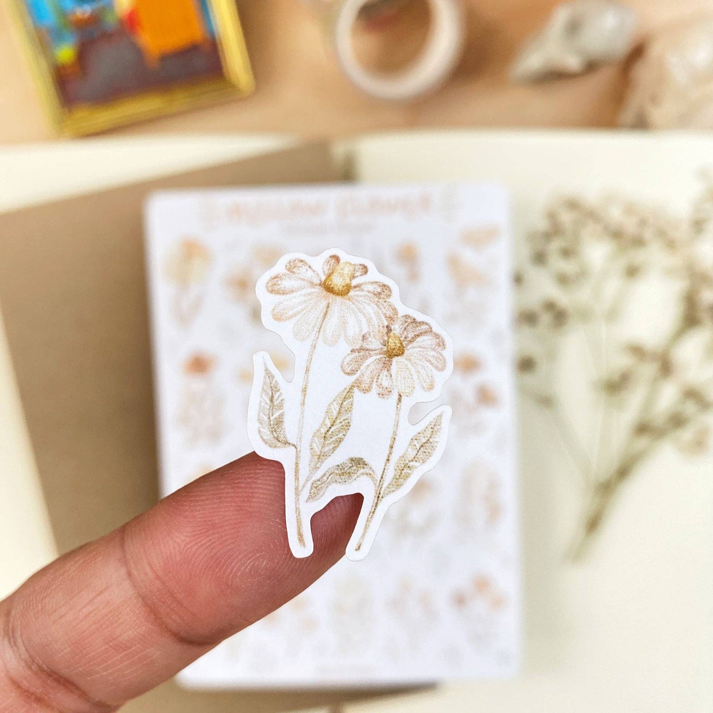 Sticker Sheet - Mellow Flower