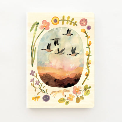 Wild Geese A5 Notebook