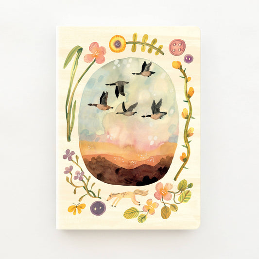 Wild Geese A5 Notebook