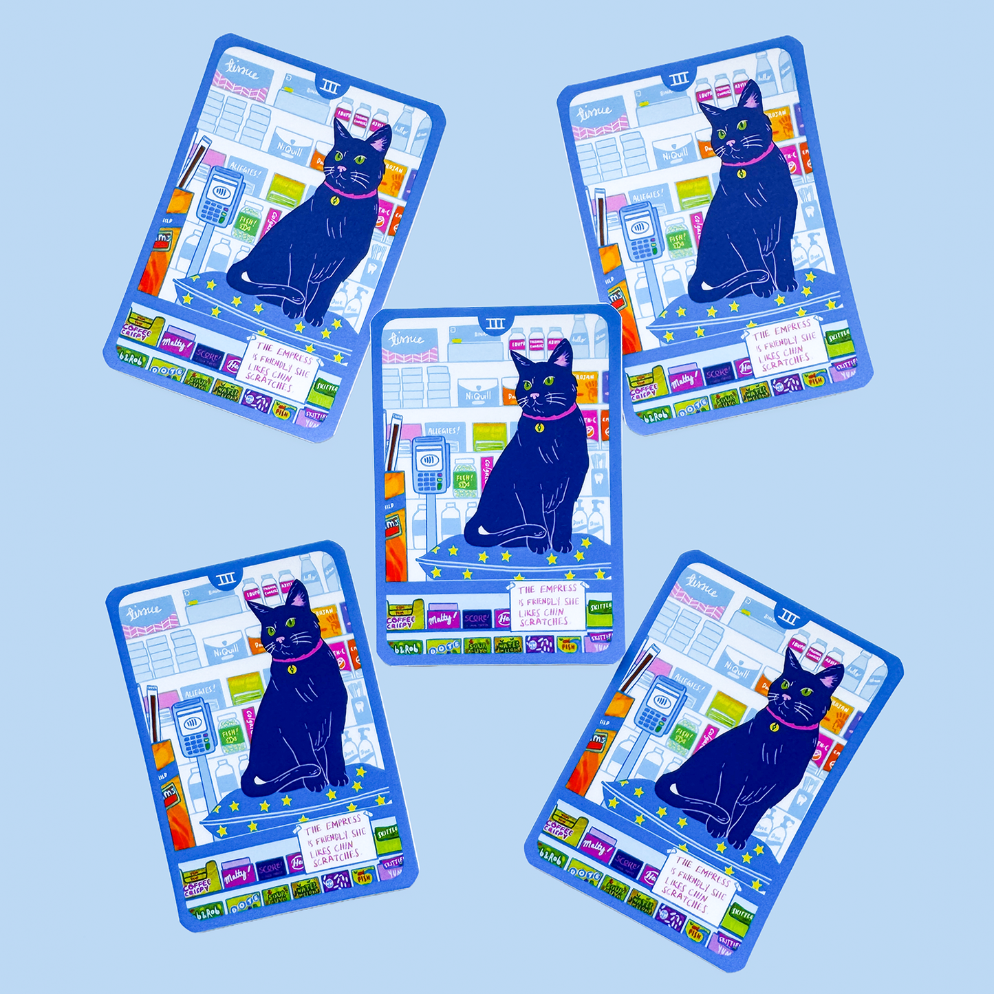 The Empress Vinyl Sticker - Cornerstore Tarot