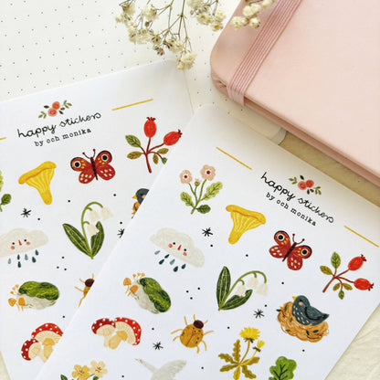 Nature - Sticker Sheet