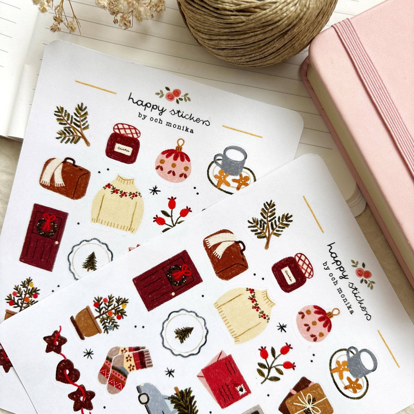 Coming Home For Christmas - Sticker Sheet