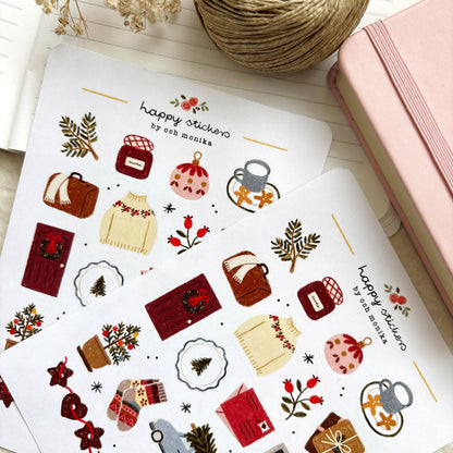 Coming Home For Christmas - Sticker Sheet