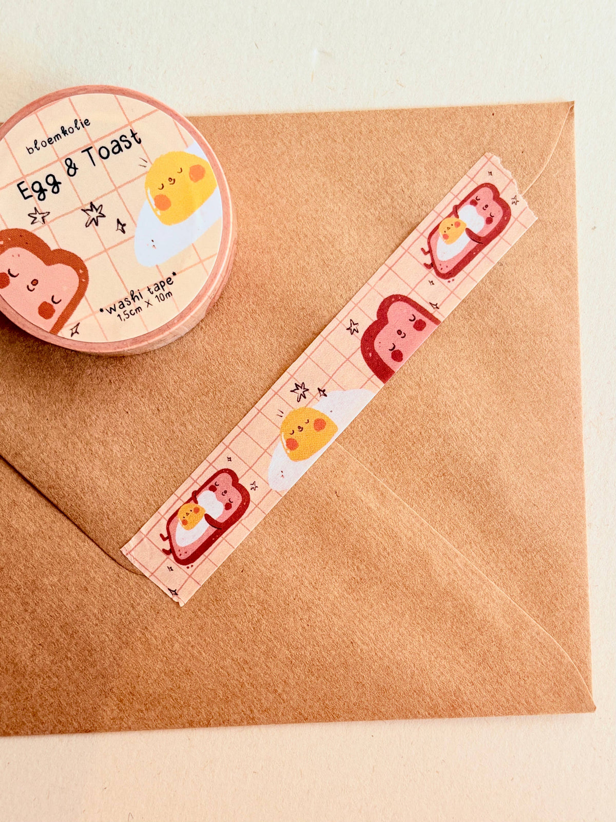 Egg & Toast Washi Tape