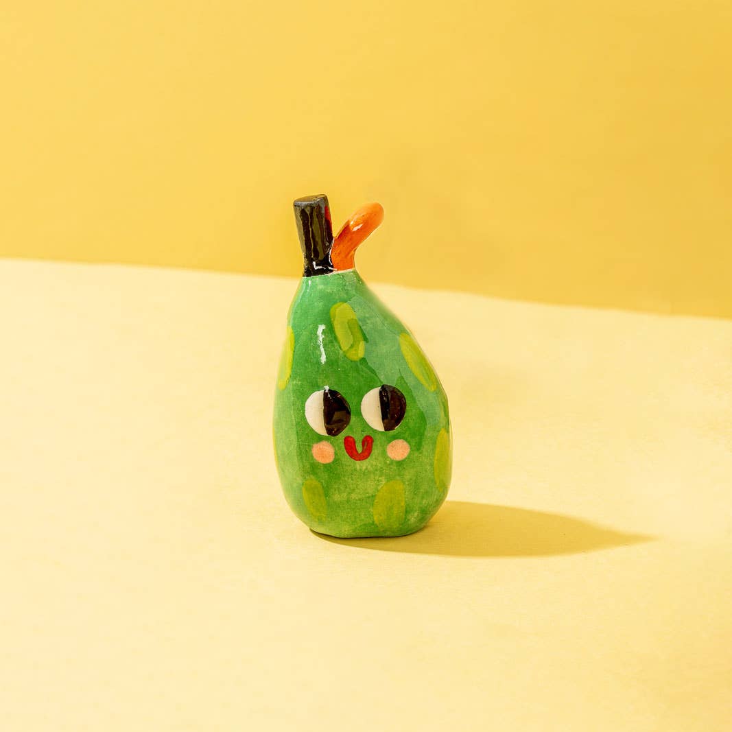 Unusual Pear / Ceramic Pieces