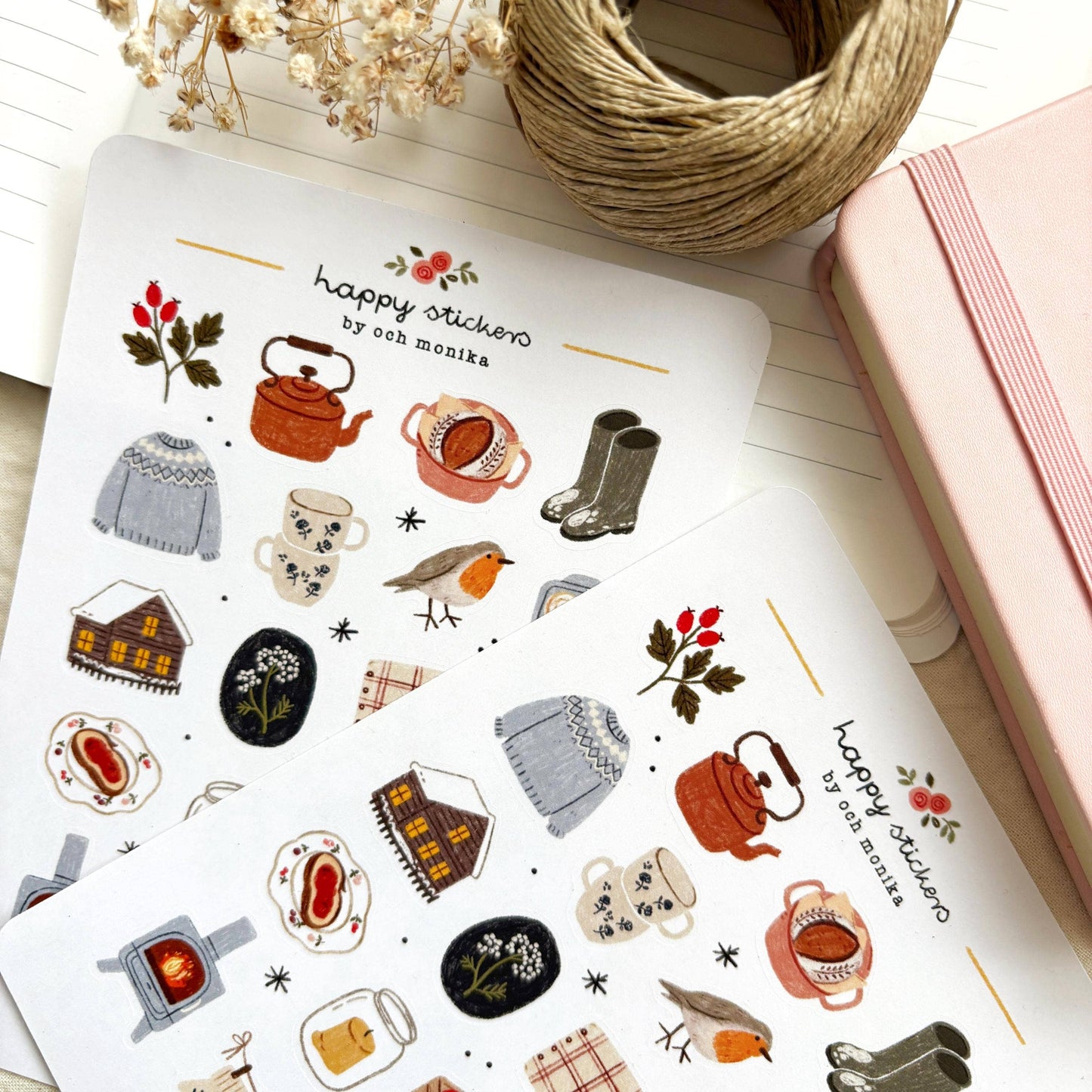 Soft Winter - Sticker Sheet