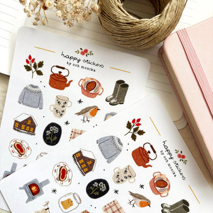 Soft Winter - Sticker Sheet