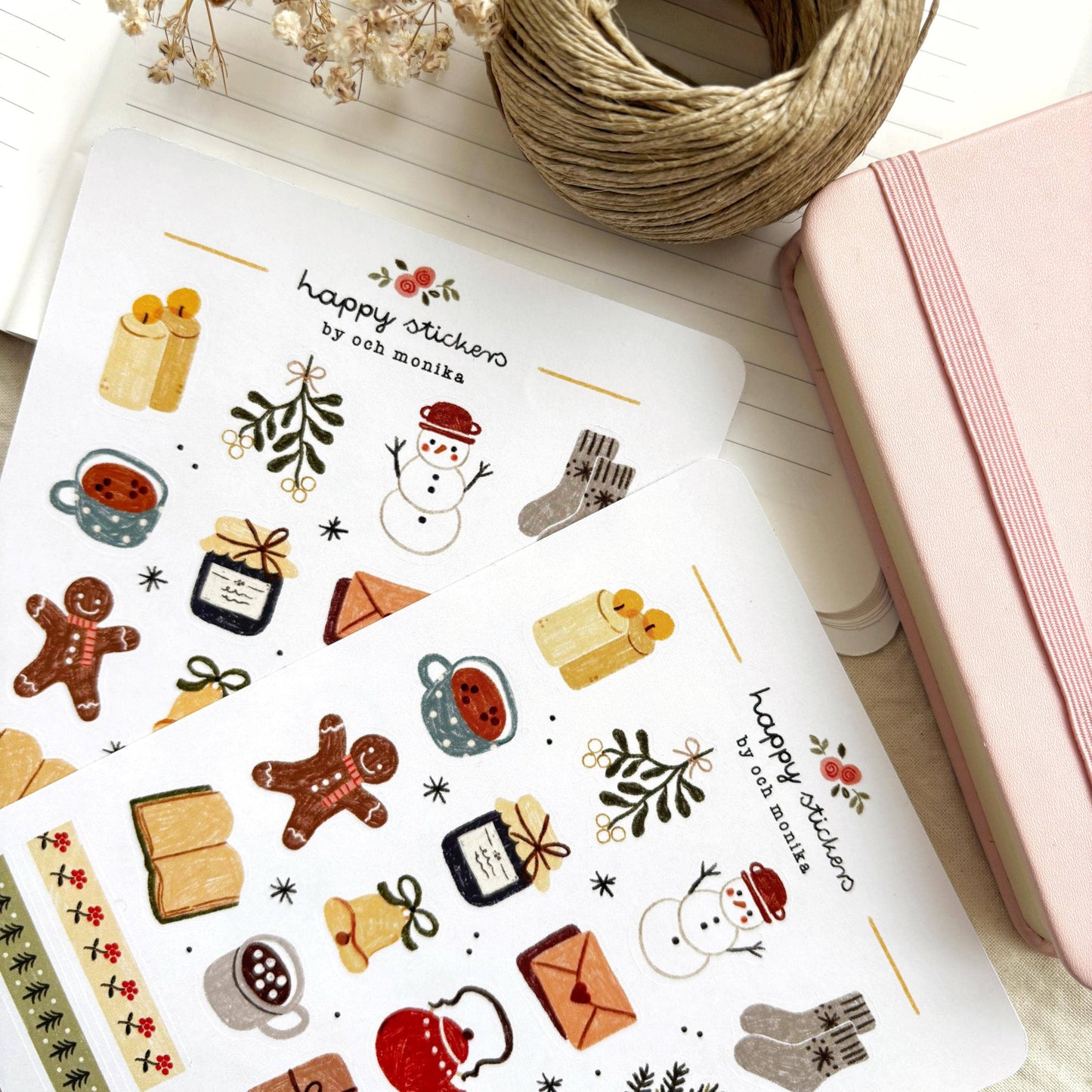 Christmas Coziness - Sticker Sheet