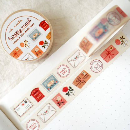 Happy Mail - Decorative Washi Tape
