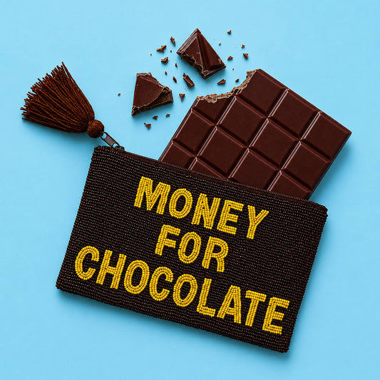 Money For Chocolate Clutch