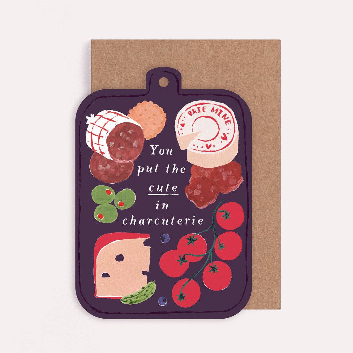 Cute in Charcuterie Board Card