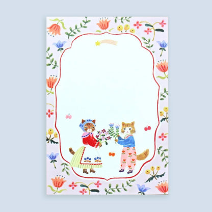 Little Fluffy Friends Postcard Set