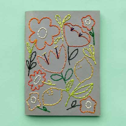 Journaling Set- Botanical Embroidery II