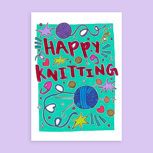 Happy knitting