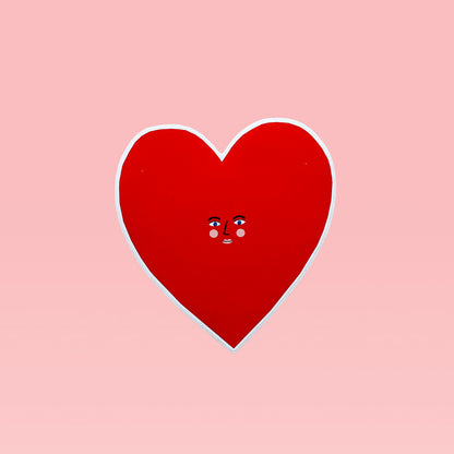 Heart Vinyl Sticker