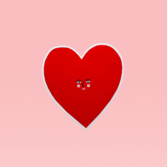 Heart Vinyl Sticker