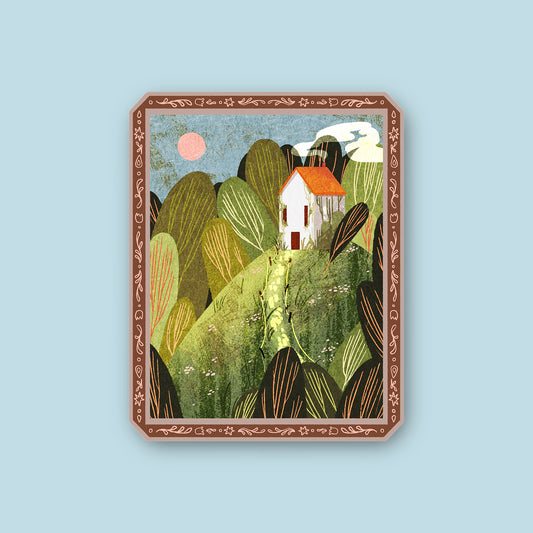 Sunny Days Cottagecore Sticker