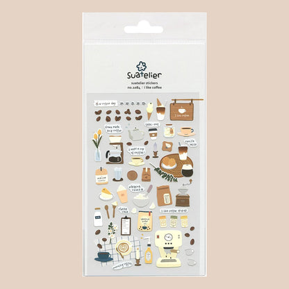 Deco Stickers - I Like Coffee