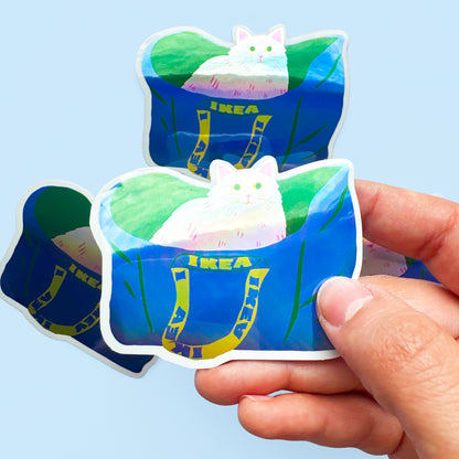 Ikea Cat Sticker