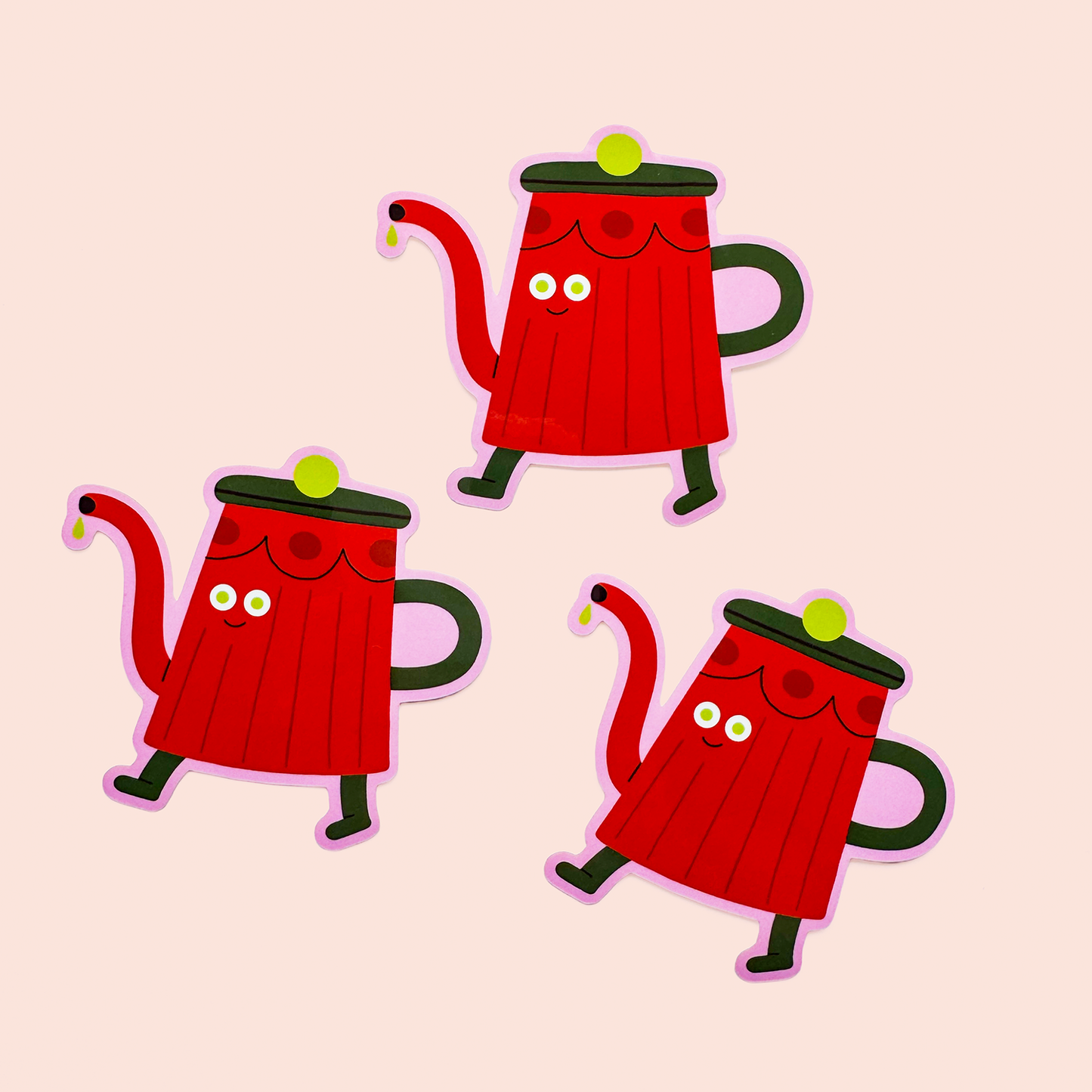Kettle Vinyl Sticker
