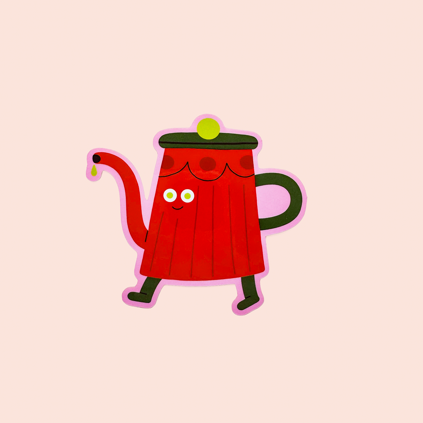 Kettle Vinyl Sticker