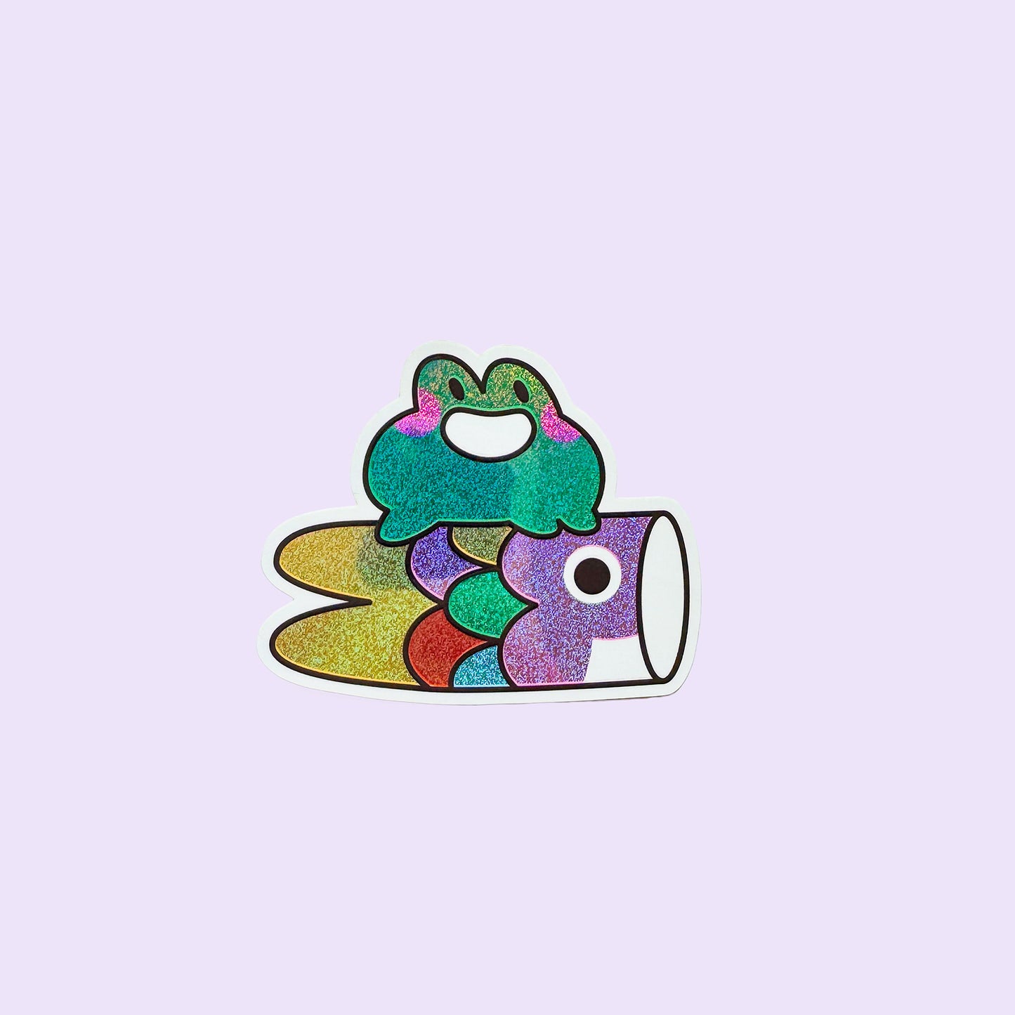 Bobby koinobori Sticker