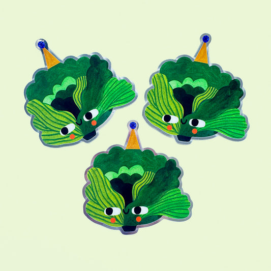 PARTY LETTUCE sticker