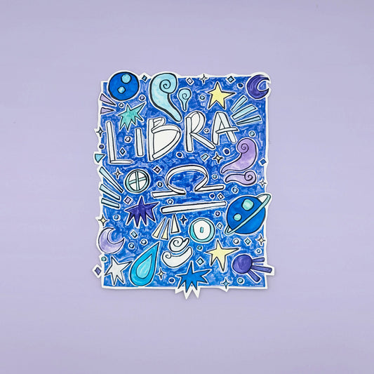 Libra Horoscopes Sticker