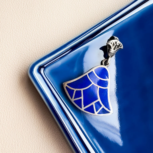 Blue Lotus pendant