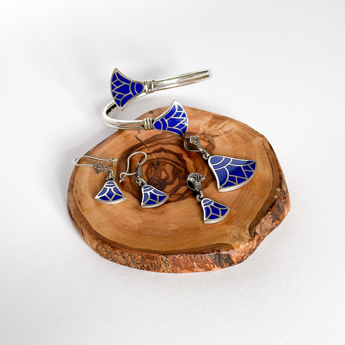 Blue Lotus bangle
