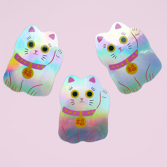 Lucky Cat Sticker
