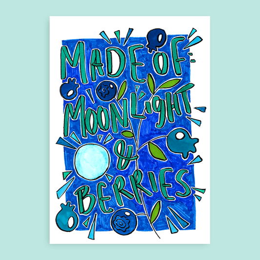 Made of: Moonlight and berries