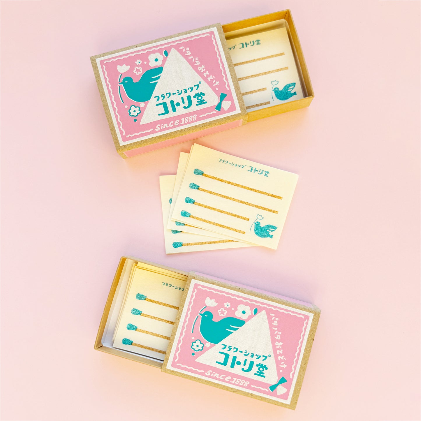 Matchbox Memo - Flower Shop